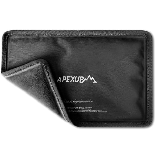 APEXUP Gel Ice Packs for Injuries Reusable, Soft Flexible Ice