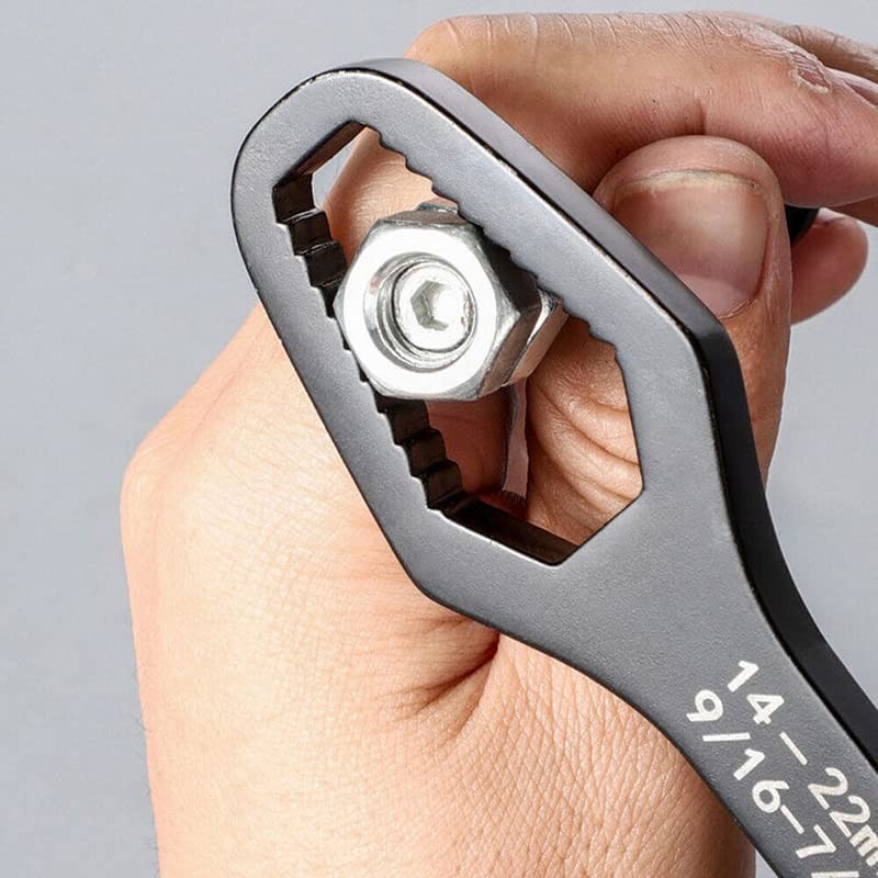 AIMALL Universal Plum Screw Nuts Wrench Self-Tightening lazy Wrench adjustable