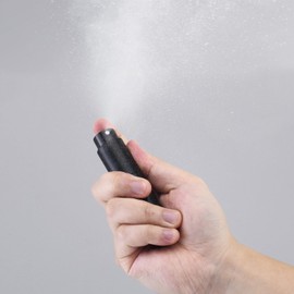 Fusupak Perfume Atomizer Travel Bottle Refillable: Cologne Sprayer Portable for Men - Mini Spray Empty for Refill - 8ml Small Size Grey