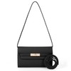 HiTotes Small Clutch Purse Crossbody Bag for Women Vegan Leather