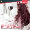 4pk Pink Hair Rollers for Hair Volume, Velcro Rollers for