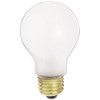 Satco S5021 34-Volt 50-Watt A19 Medium Base Light Bulb, Frosted