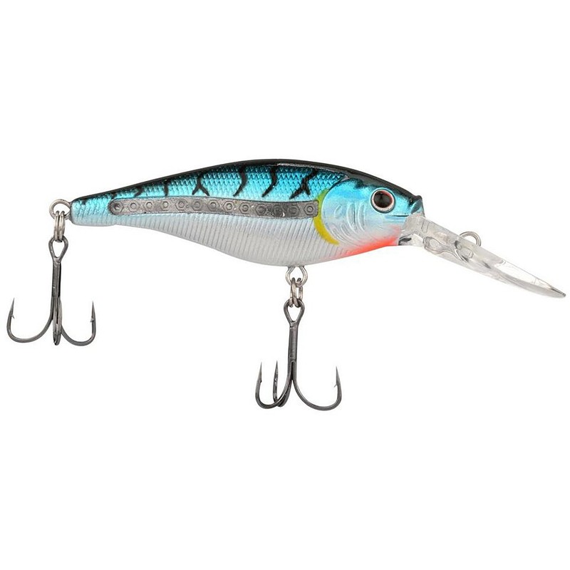 Scented Flicker Shad Tiger Pack - 5CM ASTG