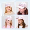 Gelapa Ponytail Baseball Hat for Toddler Kids 6-8 Years, Girls