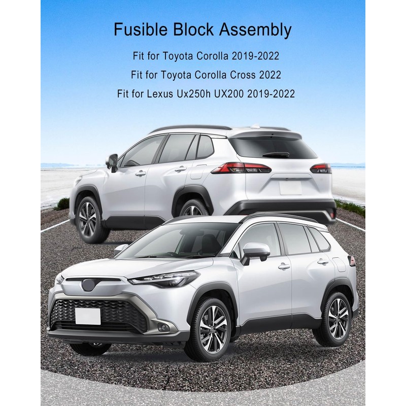 QAGGUM Fuse Box Assembly Fit for Toyota Lexus UX200 UX250h
