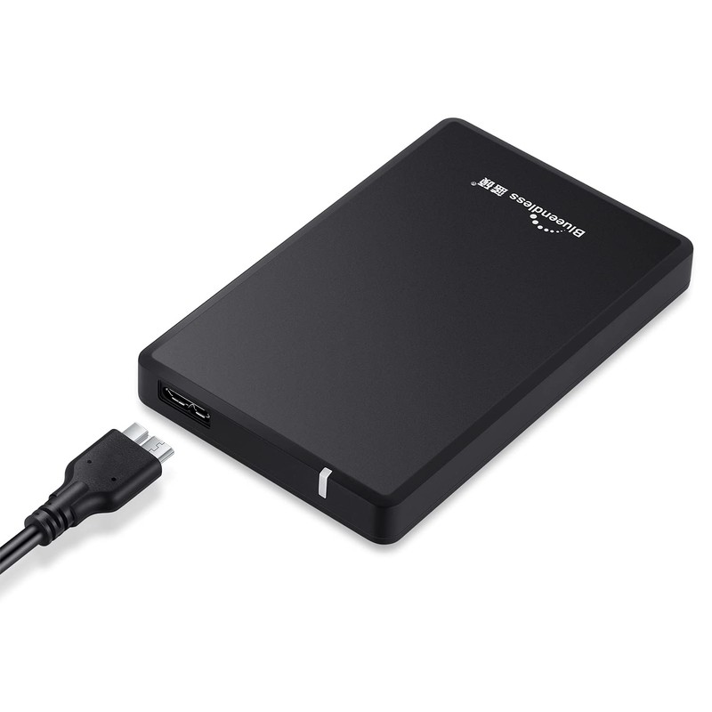 Blueendless Ultra Slim Portable External Hard Drive USB3.0 2.5" HDD