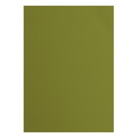 Florence Cardstock Textured - Coloured Card Making Supplies A4 - Green - 10 Sheets - Coloured Paper for Scrapbooking, Card Making, Die Cutting and Paper Crafts - 216 GSM - Olive