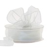 Wired Organza Ribbon Roll in 30mm, 50mm & 70mm Widths