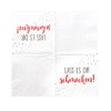 20 Napkins 'Lass es dir schmecken!' 33 x 33 cm