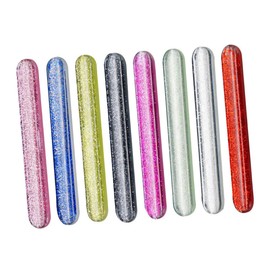 Baluue 8pcs Manicure Sanding Files Professional Nail Art Tools for Polishing and Shaping Safe for Nail Treatment Mixed Color Nano for Home and Salon Use