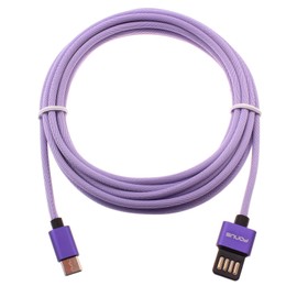 10ft USB-C Cable Purple Extra Long Compatible with Cricket Magic 2 5G/AT&T Propel 2 5G, Fast Charger Power Cord Type-C Sync Wire