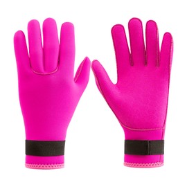 YDQUANI 3mm Wetsuit Gloves Neoprene Diving Gloves Thermal Anti-Slip Scuba Gloves for Men Women Snorkeling Water Skiing Swimming Surfing Fishing