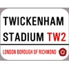 Inga England Rugby Twickenham StadiumMetal Sign/Retro Decor Plaque 8X12 inch