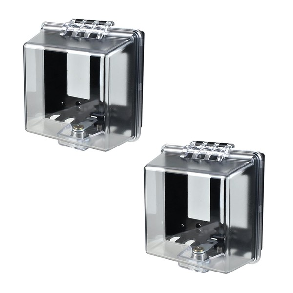 PKLIYH Outdoor Weatherproof Outlet Cover Box-Child Proof Electrical Enclosure for