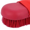 Horse Brush Soft Bristles Skid Resistant Handle Horse Grooming Brush