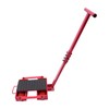 DYNAMI Machinery Skate Dolly, Load 6T/13228lbs Heavy Duty Machinery Mover