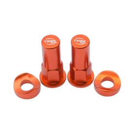 Tusk Rim Lock Nut/Spacer Kit Orange For HUSQVARNA 701 SUPERMOTO 2016-2021