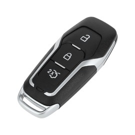 A ABSOPRO 3 Buttons Key Shell Case Keyless Entry Remote Key Fob Replacement Case for Ford Mondeo 2014-2018