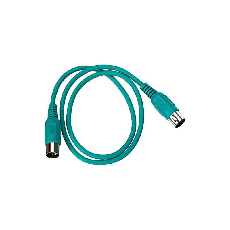 Adam Hall 3 Star Series MIDI Cable, Green