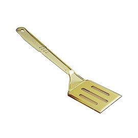 Carlisle FoodService Products 490013 Slotted Turner, 13-1/2", Amber