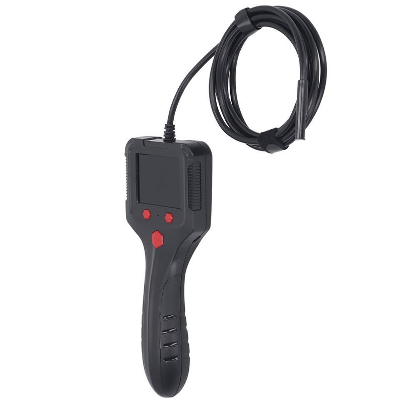 2.4in Screen Industrial Endoscope 8mm Dia Waterproof Lens Borescope Camera