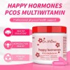 AS SHOW HAPPY HORMONES PCOS Multivitamin Prebiotic Probiotic Blend Vaginal