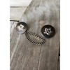 Silver Oak Branch on Bronze Brass Gold Antique Metal Buttons