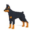 JEKCA Doberman Pinscher 01S-M01 | Dog Plastic Building Blocks |
