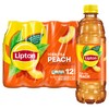 Lipton Peach Iced Tea, 16.9 Fl Oz Bottles (Pack of