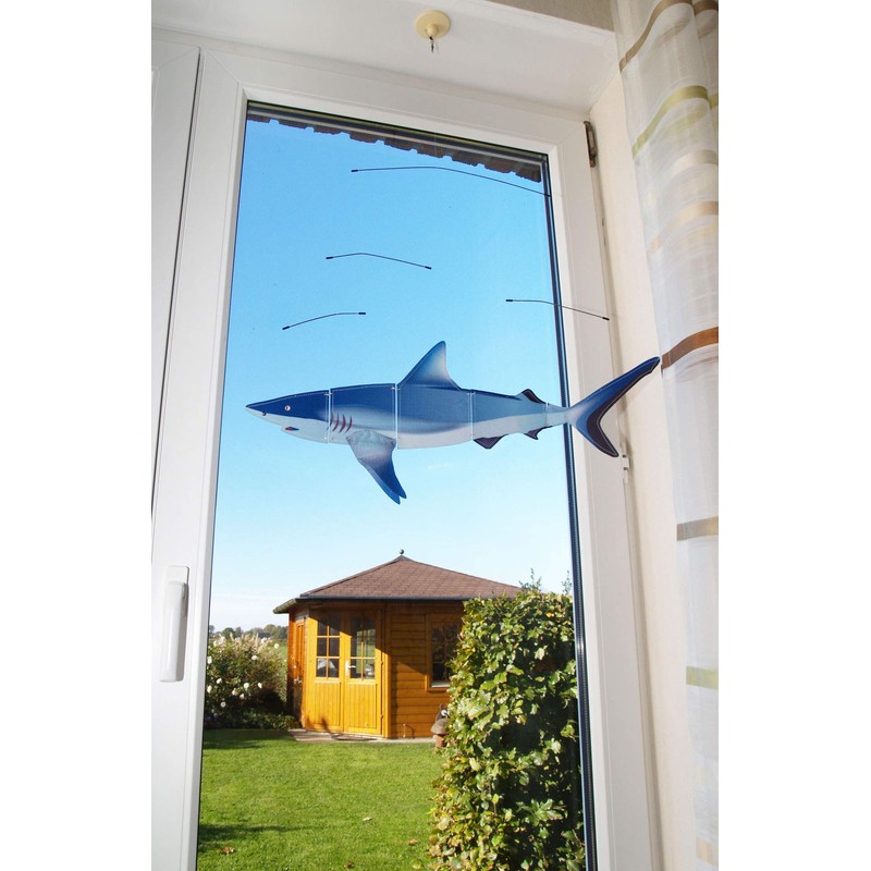 HQ HIGH QUALITY DESIGN Windspiration Ocean Mobile: Dolphin, UV-Resistant and