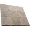 Squarefeet Depot 4x4 Noce Travertine Natural Stone Tile, 1 Piece,