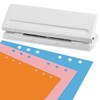 BATINO 6 Hole Punch, Hole Puncher A4 A5 Adjustable Pitch