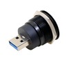 YiKaiEn USB 3.0 Male to Female Waterproof Mounting Adapter, 5Gbps
