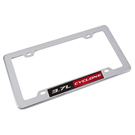 Yates Performance Mustang 3.7L Cyclone Chrome License Plate Frame
