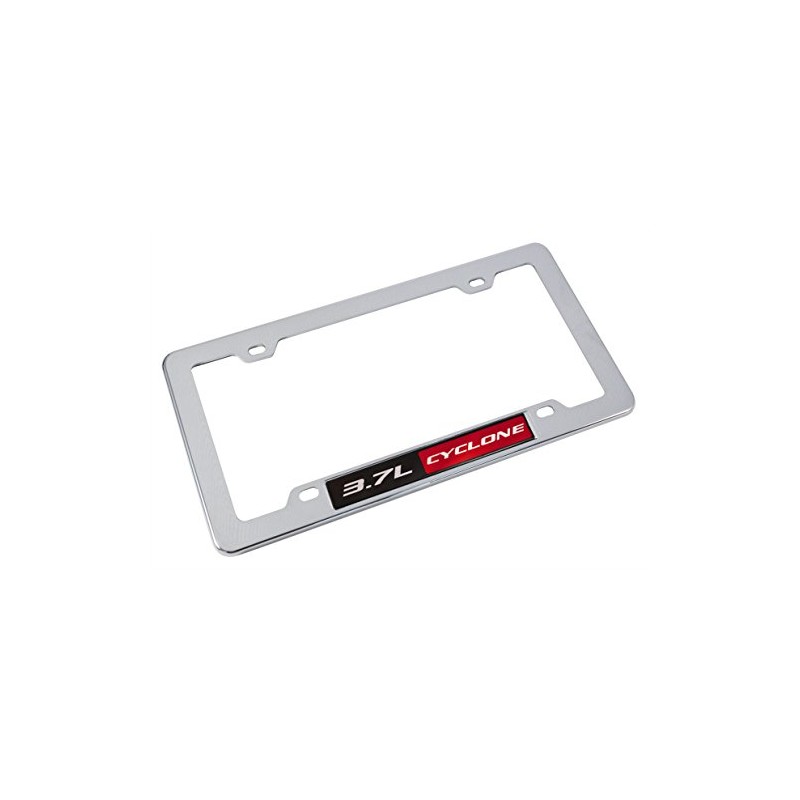 Yates Performance Mustang 3.7L Cyclone Chrome License Plate Frame