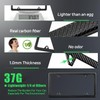 DCRCFIBER Real Carbon Fiber License Plate Frame, 100% Pure Carbon