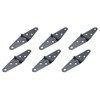 Geesatis 6 Pcs Strap Hinges Heavy Duty Hinge 2 inch