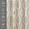 Elegant Comfort Luxurious Beautiful Curtain Panel Set with Attached Valance