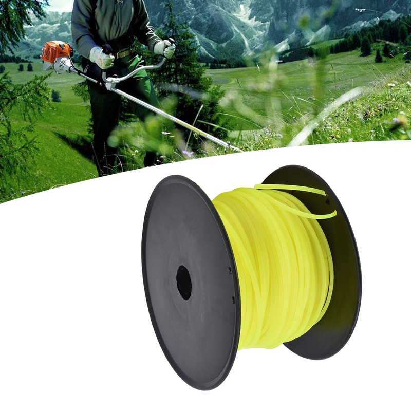 3mm String Trimmer Line Quadrate Grass Trimmer Line Lawn Mower