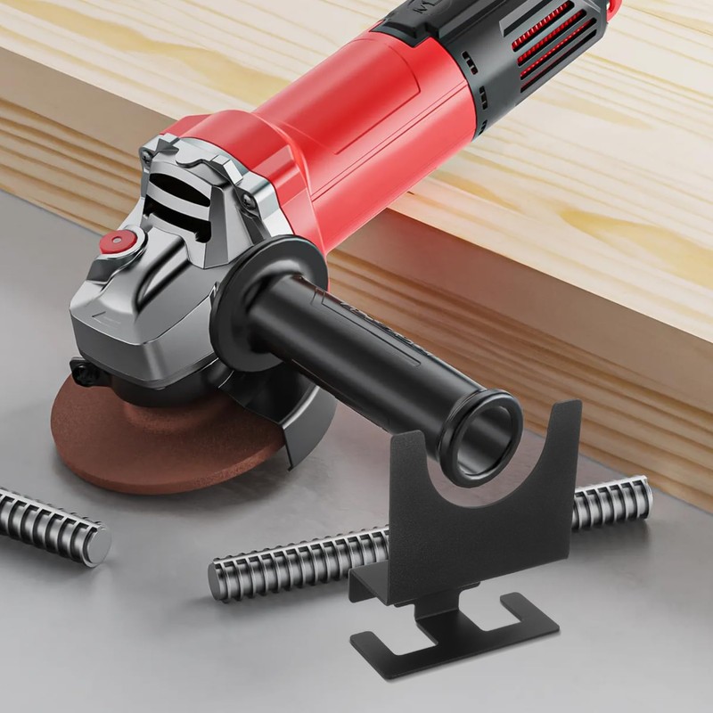 Operitacx 2Pcs Wall Mount Angle Grinder Stand Heavy Duty Metal