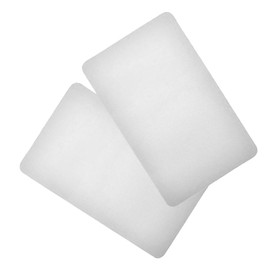 Pack of 2 Repair Patch, 20 x 12 cm Plastic Waterproof Pool Patches, Can be Cut to Size, Tents, Repair Stickers, Tarpaulin Repair Patches for Awnings, Rain Jacket, Dinghy (White)