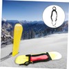 Mipcase Snowboard Straps Comfortable Snowboard Belt Wide Shoulder for Pain-