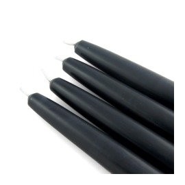 Black Tapers 6” (12 Pack)
