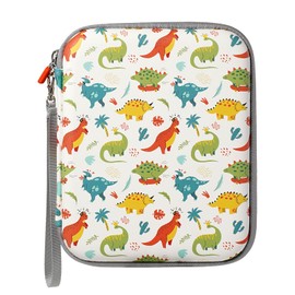 Card Case Holder for Yoto Cards, 80 Pockets Zipper Binder Album Storage Organizer with Sleeves for Yoto Player Mini Audiobook Cards (Dinosaur)