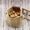 Asenie Foraging Bag (Khaki) Waxed Canvas Pouch for Outdoor Activities