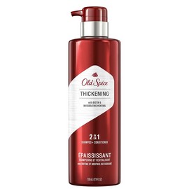 24M Old Spice Mens Thickening Shampoo with Biotin 17.9 fl oz 2in1 Conditioner
