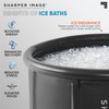 Sharper Image Ice Bath Portable Cold Plunge with Cover -