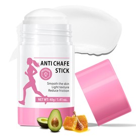 Anti Chafe Balm with Shea Butter & Beeswax- Body Anti Chafe Stick, Waterproof Anti Chafing Cream Stick Relieve Discomfort with Soothing Ingredients