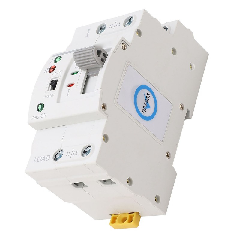 Dual Power Automatic Transfer Switch 2P 10A Millisecond Switching Generator