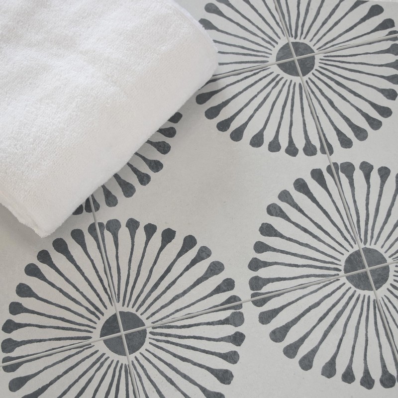INNO STICKERS 16-Sheet Peel and Stick Floor and Wall Tile,